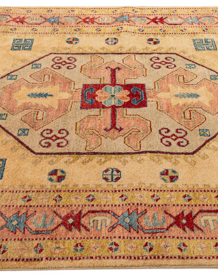 Detail image of  5' 2 x 7' 7  Hand Knotted Ziegler Wool Rug