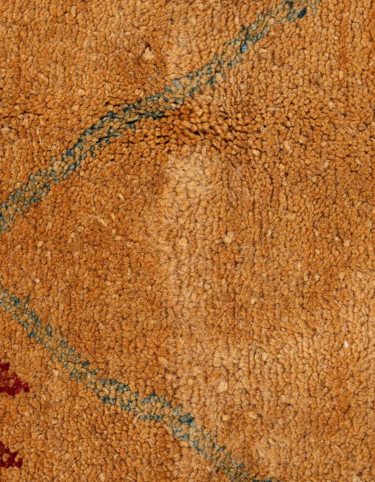 Detail image of  5' 9 x 7' 10  Hand Knotted Ziegler Wool Rug