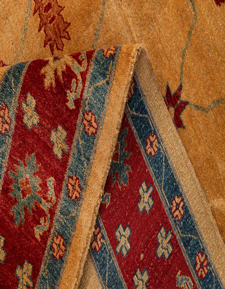 Detail image of  5' 9 x 7' 10  Hand Knotted Ziegler Wool Rug