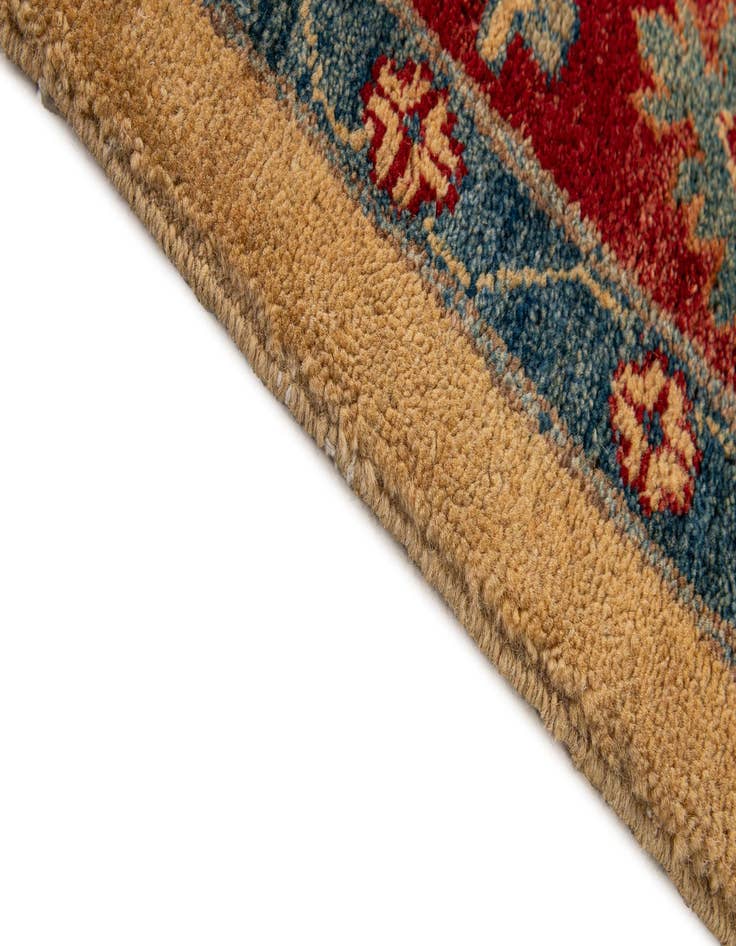 Detail image of  5' 7 x 7' 7  Hand Knotted Ziegler Wool Rug