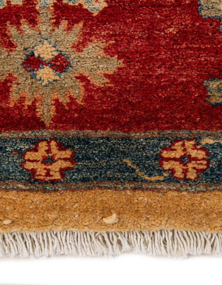 Detail image of  5' 7 x 7' 7  Hand Knotted Ziegler Wool Rug