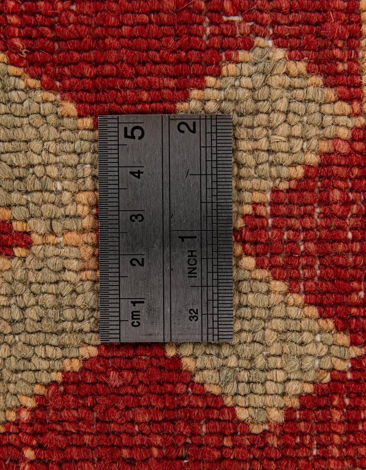 Detail image of  3' 6 x 4' 11  Hand Knotted Ziegler Wool Rug