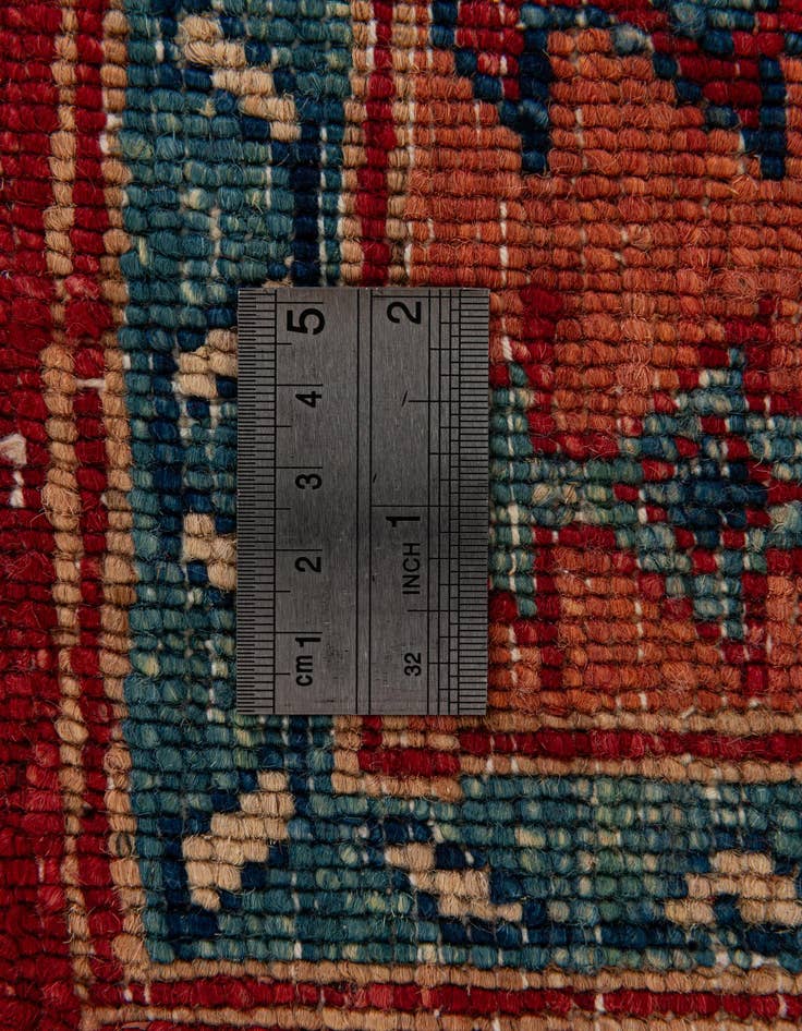 Detail image of  3' 3 x 4' 10  Hand Knotted Ziegler Wool Rug