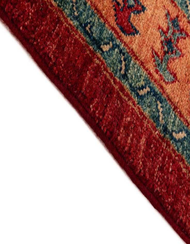 Detail image of  3' 3 x 4' 10  Hand Knotted Ziegler Wool Rug