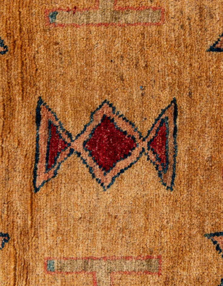 Detail image of  3' 3 x 4' 10  Hand Knotted Ziegler Wool Rug