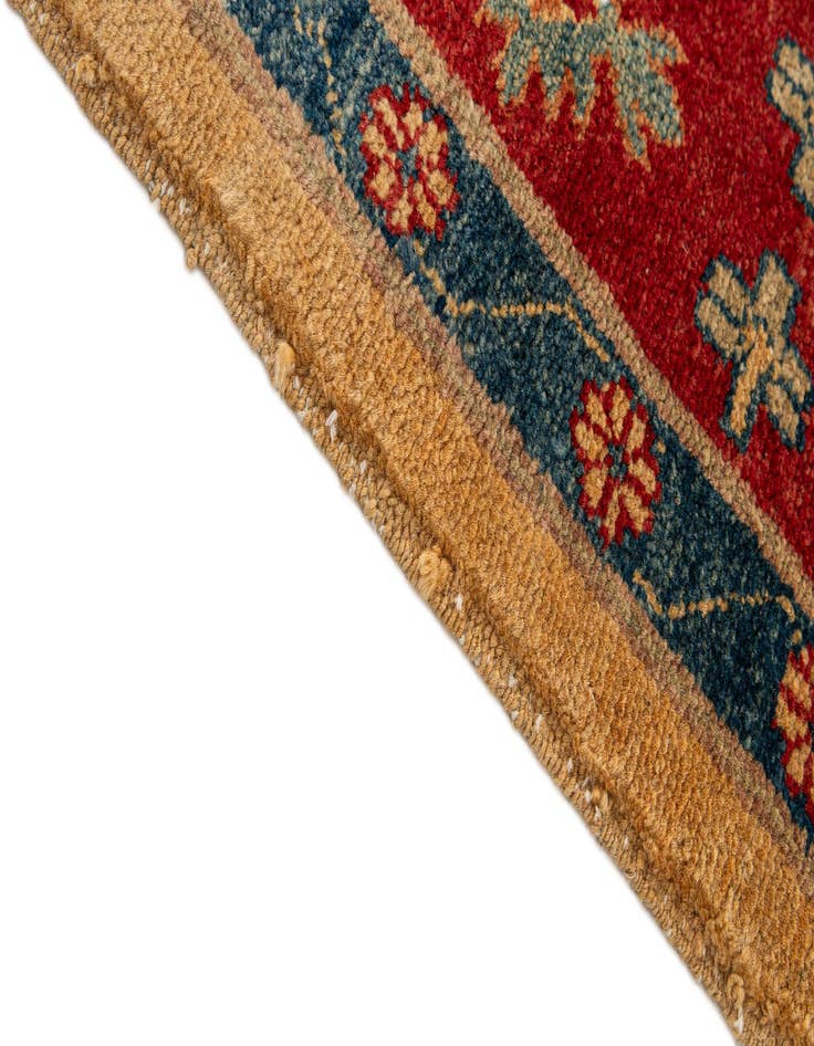 Detail image of  5' 8 x 7' 5  Hand Knotted Ziegler Wool Rug