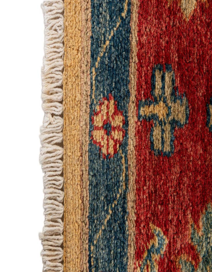 Detail image of  5' 8 x 7' 5  Hand Knotted Ziegler Wool Rug