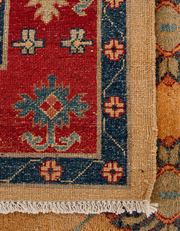 Detail image of  5' 9 x 7' 7  Hand Knotted Ziegler Wool Rug