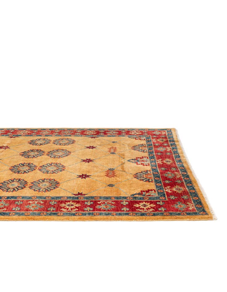 Detail image of  5' 9 x 7' 7  Hand Knotted Ziegler Wool Rug