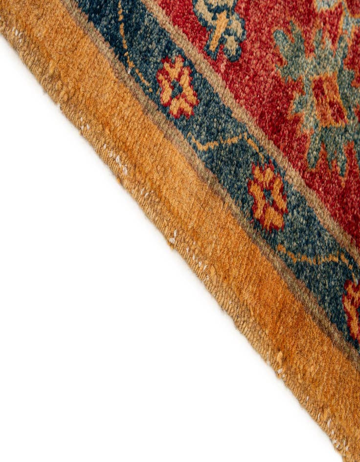 Detail image of  5' 9 x 7' 7  Hand Knotted Ziegler Wool Rug