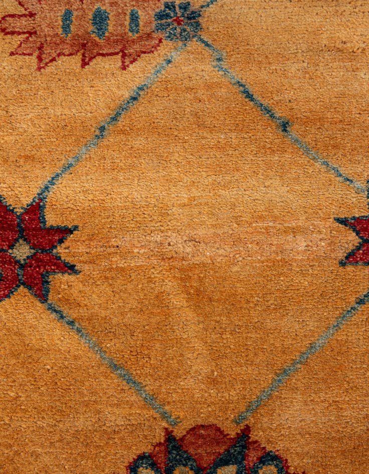 Detail image of  5' 9 x 7' 7  Hand Knotted Ziegler Wool Rug