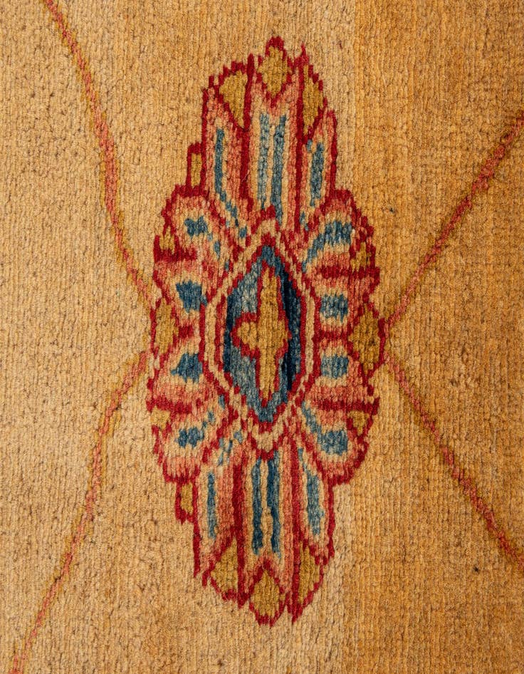 Detail image of  5' 6 x 7' 9  Hand Knotted Ziegler Wool Rug