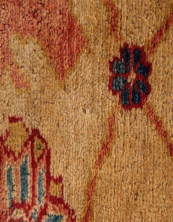 Detail image of  5' 6 x 7' 9  Hand Knotted Ziegler Wool Rug