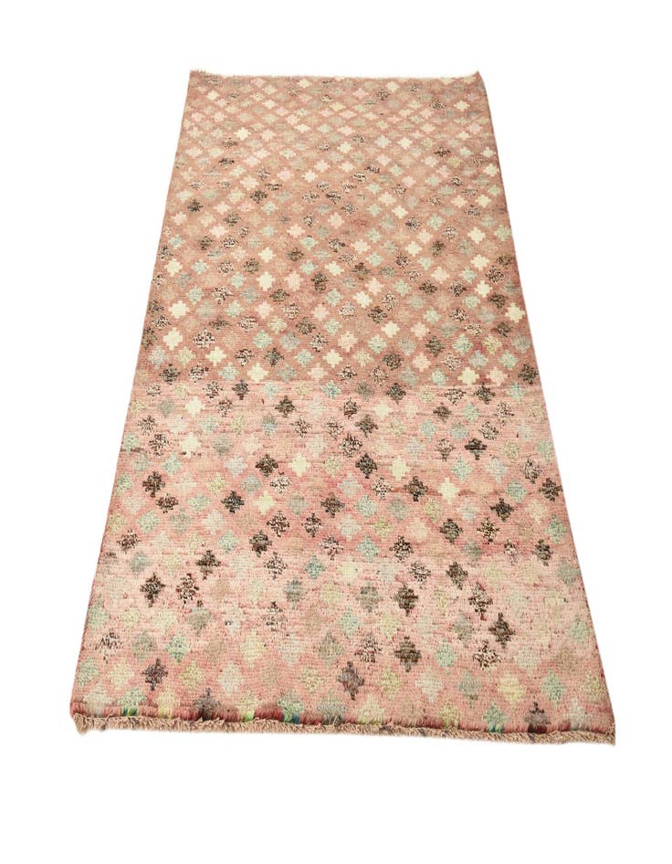 Detail image of  3' 9 x 5' 11  Hand Knotted Balouch Wool Rug