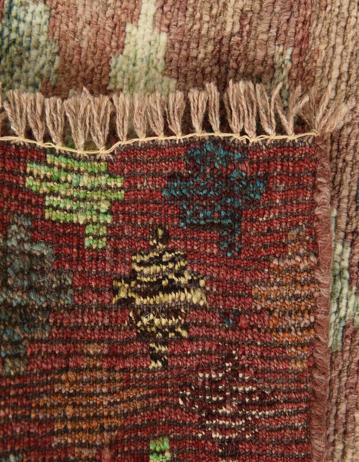 Detail image of  3' 9 x 5' 11  Hand Knotted Balouch Wool Rug