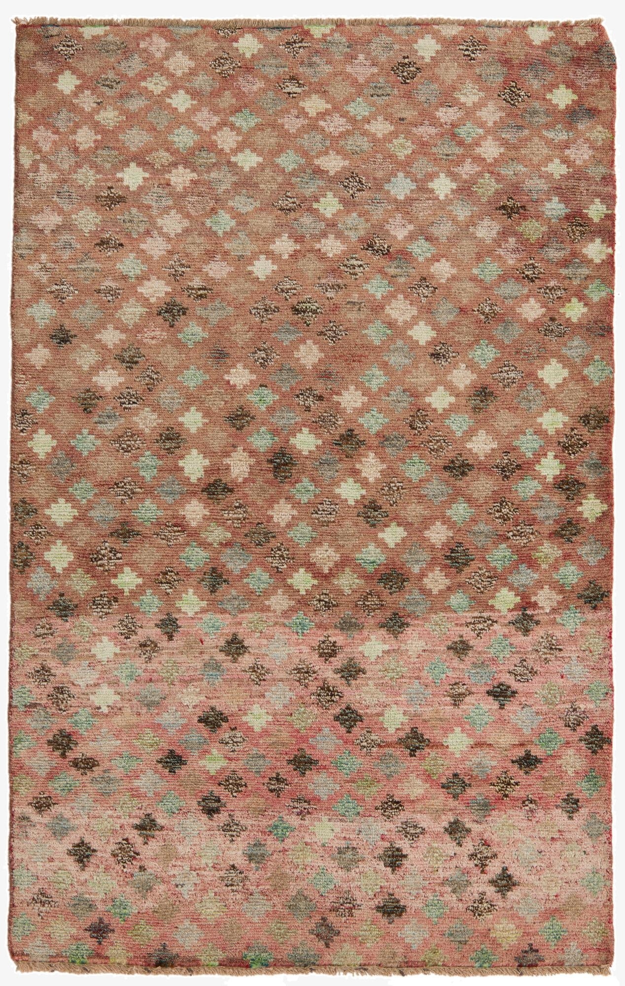  3' 9 x 5' 11  Hand Knotted Balouch Wool Rug