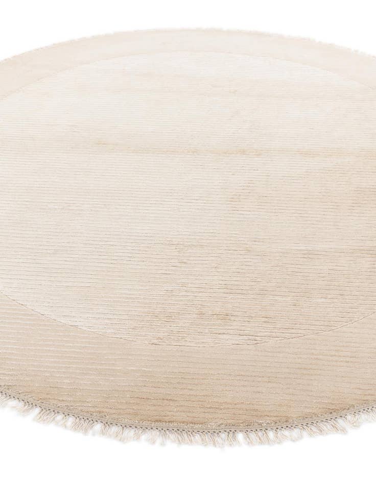 Detail image of  6' 6 x 6' 6  Hand Knotted Darya Wool Round Rug