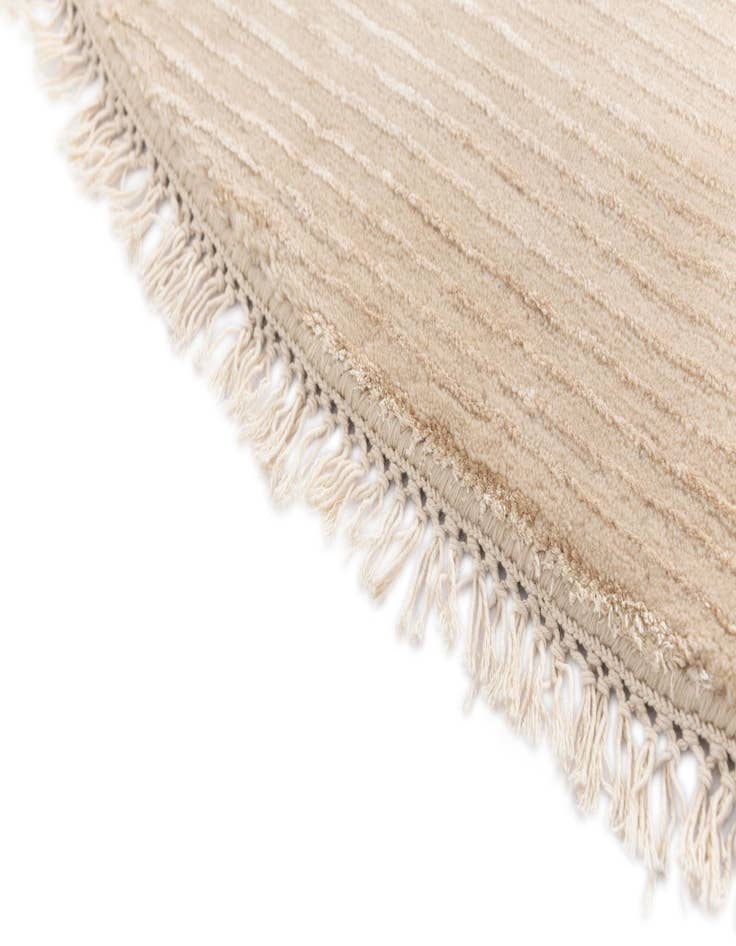 Detail image of  6' 6 x 6' 6  Hand Knotted Darya Wool Round Rug