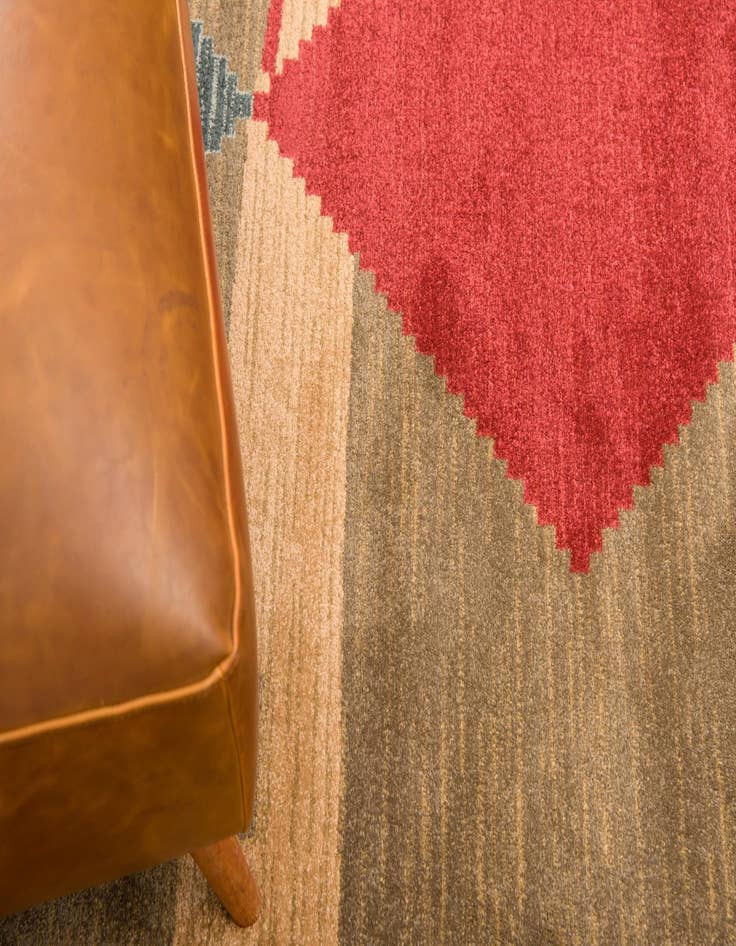 Detail image of  8' x 8' Kashkuli Gabbeh Round Rug