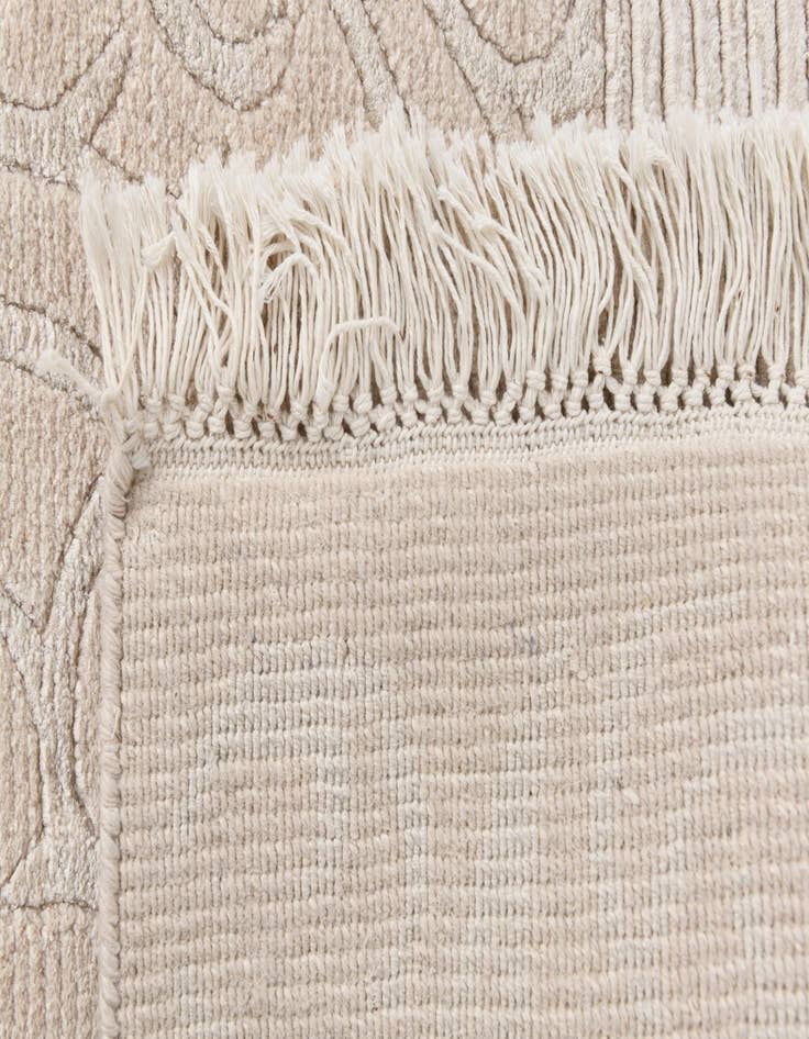 Detail image of  3' 5 x 12' 11  Hand Knotted Darya Wool Runner Rug