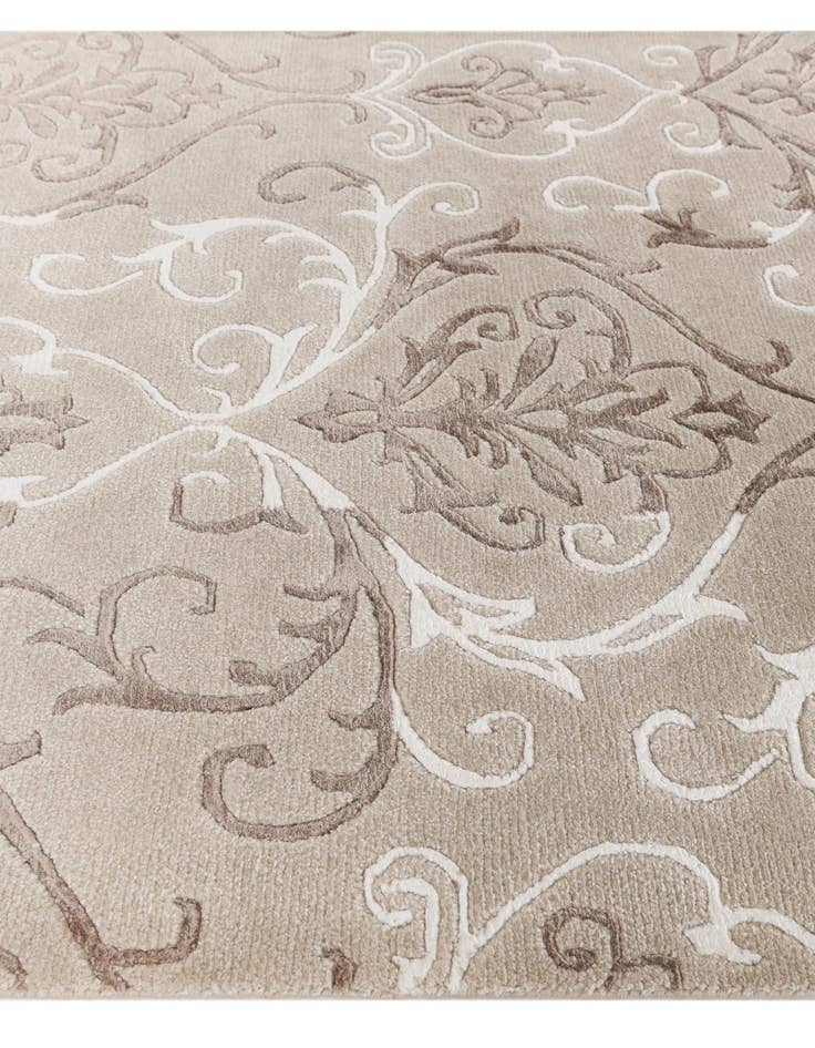 Detail image of  3' 3 x 13'  Hand Knotted Darya Wool Runner Rug