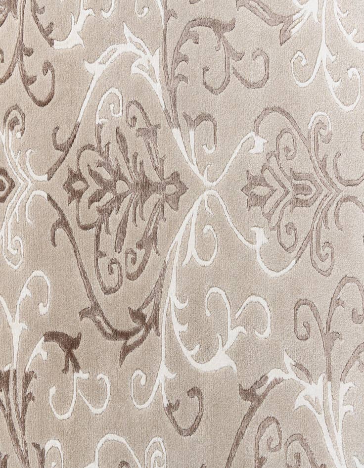 Detail image of  3' 3 x 13'  Hand Knotted Darya Wool Runner Rug