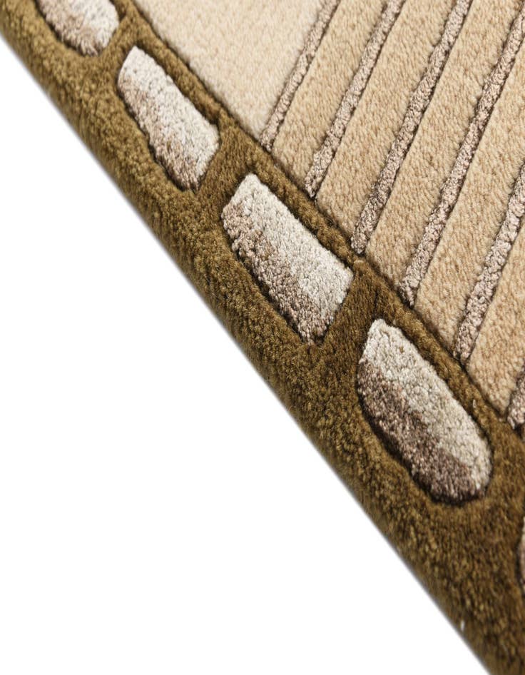 Detail image of  2' 9 x 9' 9  Hand Knotted Darya Wool Runner Rug