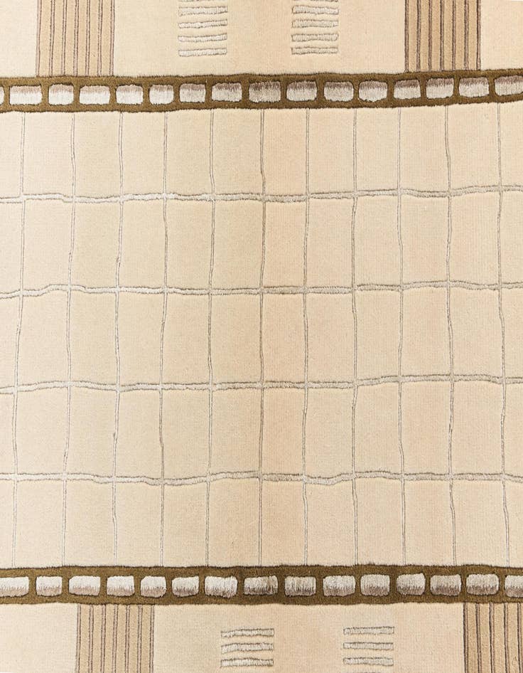 Detail image of  2' 9 x 9' 9  Hand Knotted Darya Wool Runner Rug