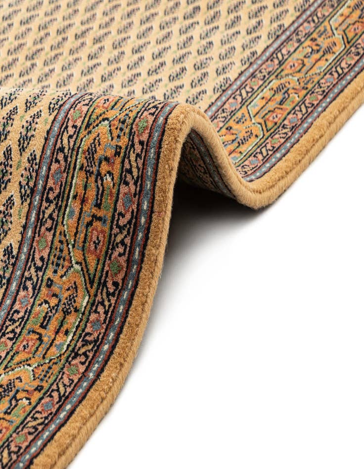 Detail image of  2' 8 x 11' 2  Hand Knotted Mir Wool Runner Rug