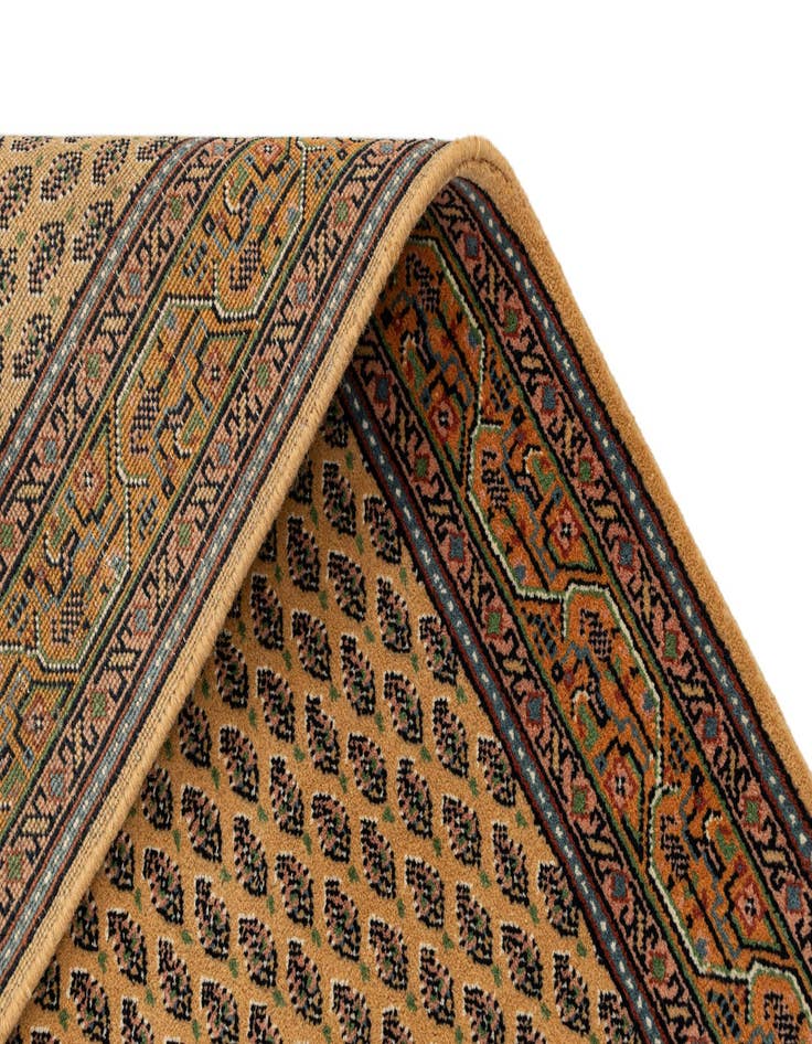 Detail image of  2' 8 x 11' 2  Hand Knotted Mir Wool Runner Rug