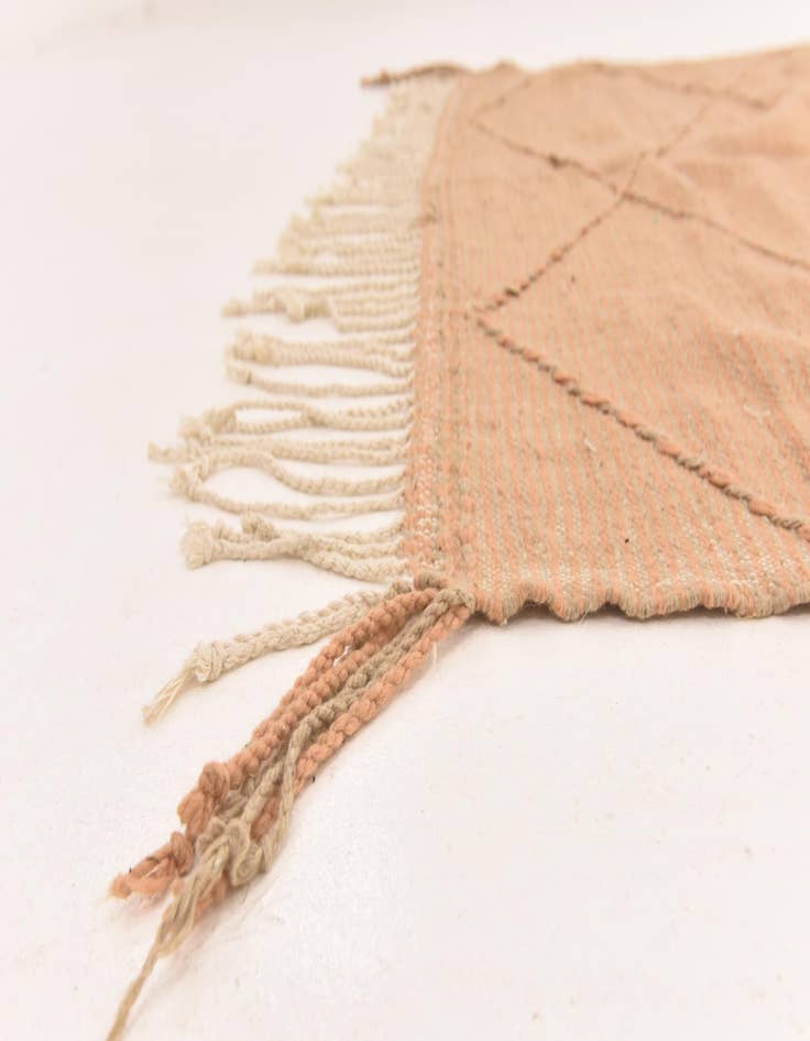 Detail image of  5' x 10' 10  Hand Knotted Moroccan Wool Runner Rug