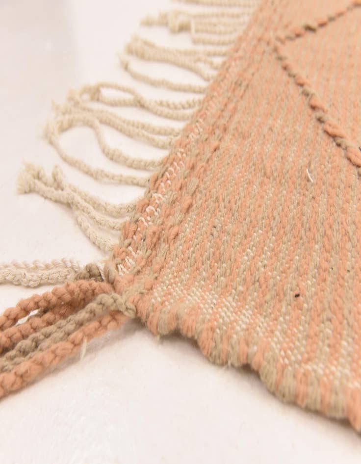 Detail image of  5' x 10' 10  Hand Knotted Moroccan Wool Runner Rug