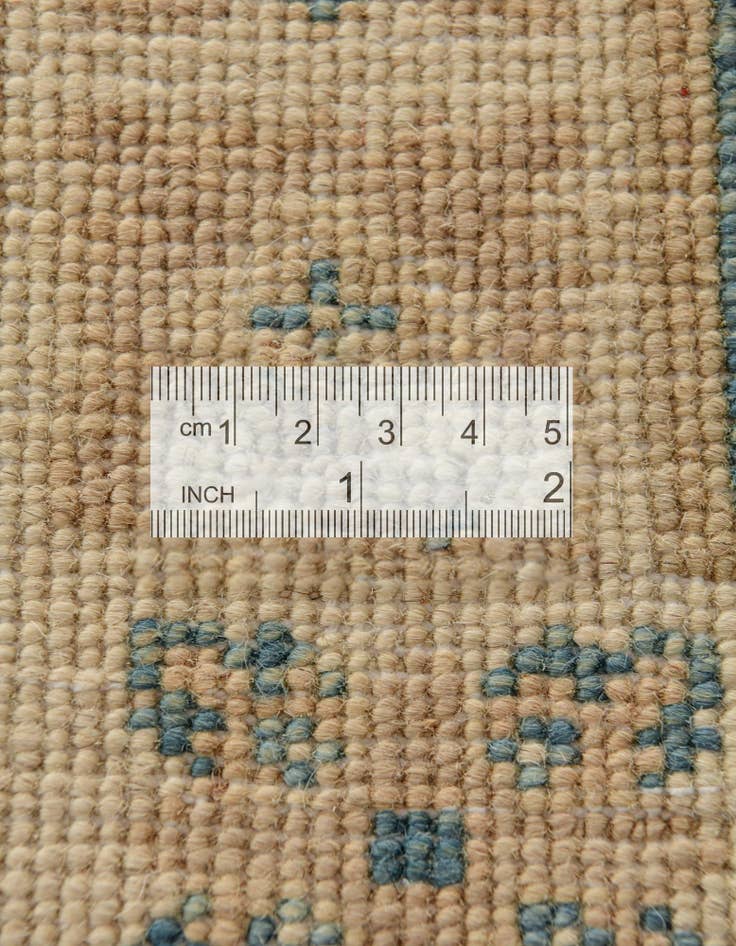 Detail image of  2' 9 x 5' 4  Hand Knotted Oushak Wool Runner Rug