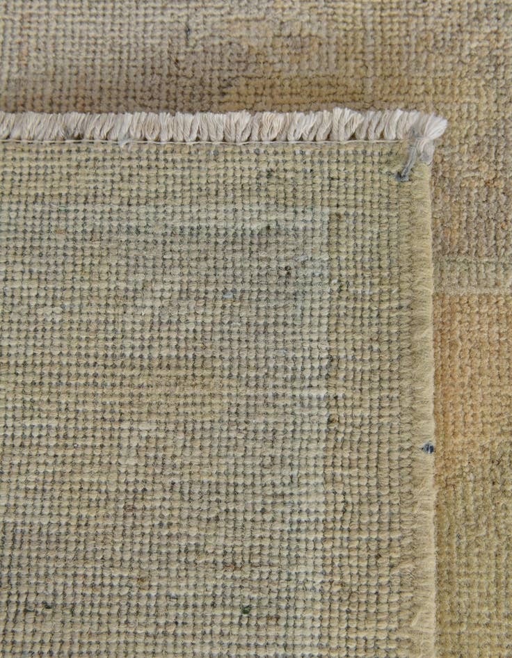 Detail image of  2' 11 x 10' 1  Hand Knotted Oushak Wool Runner Rug