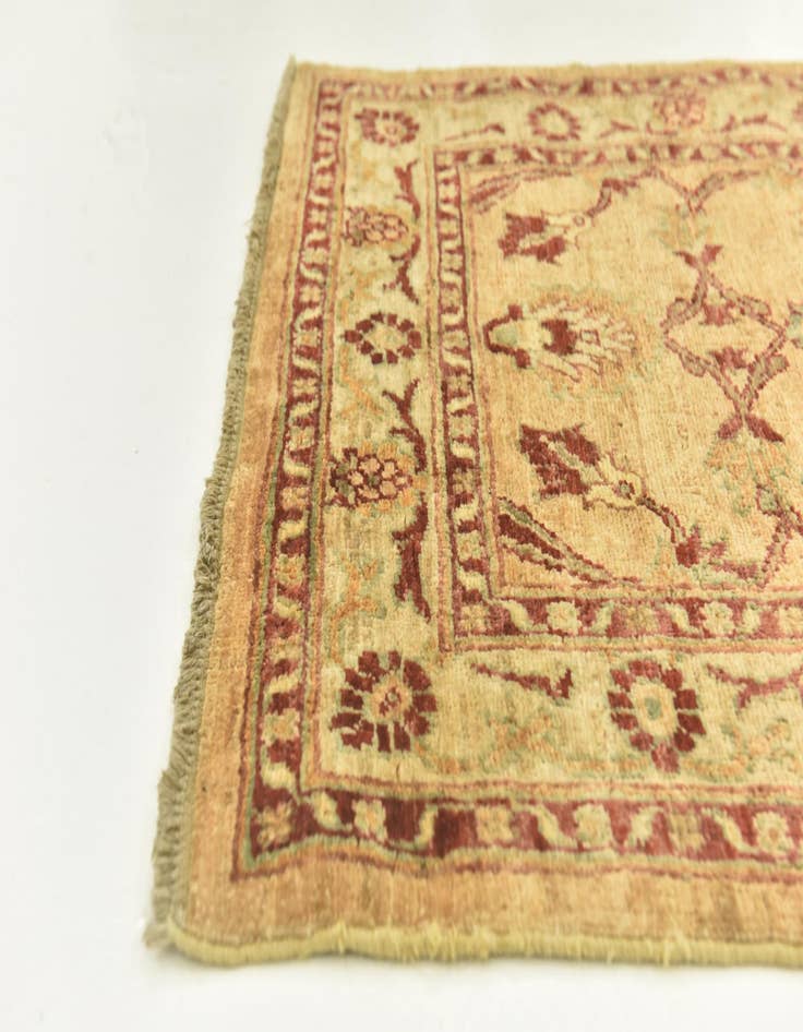 Detail image of  2' 9 x 17'  Hand Knotted Peshawar Ziegler Runner Rug