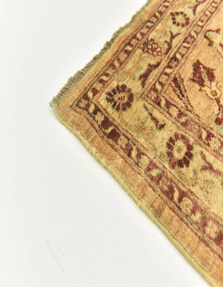 Detail image of  2' 9 x 17'  Hand Knotted Peshawar Ziegler Runner Rug