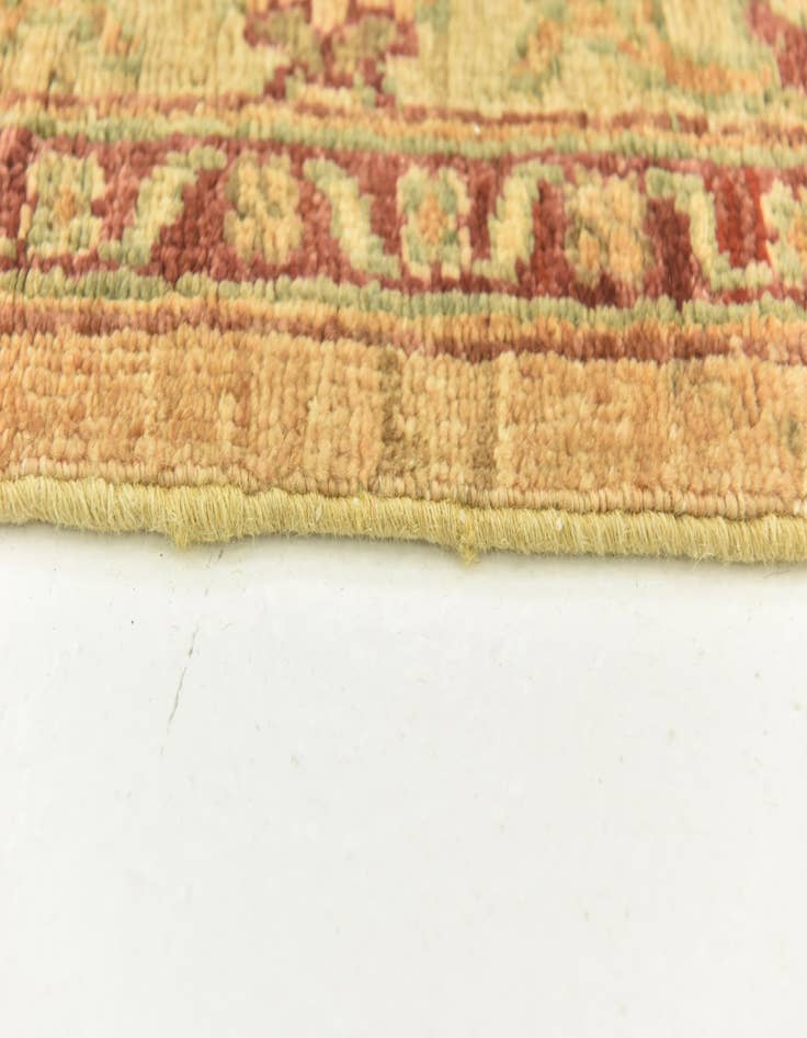 Detail image of  2' 9 x 17'  Hand Knotted Peshawar Ziegler Runner Rug