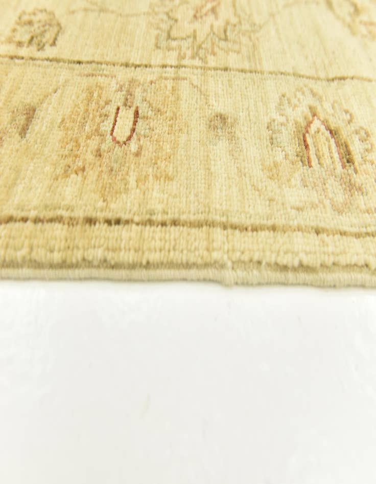 Detail image of  2' 6 x 11' 4  Hand Knotted Peshawar Ziegler Runner Rug