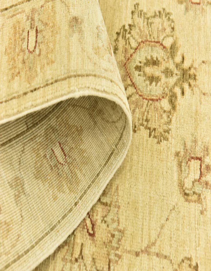 Detail image of  2' 6 x 11' 4  Hand Knotted Peshawar Ziegler Runner Rug