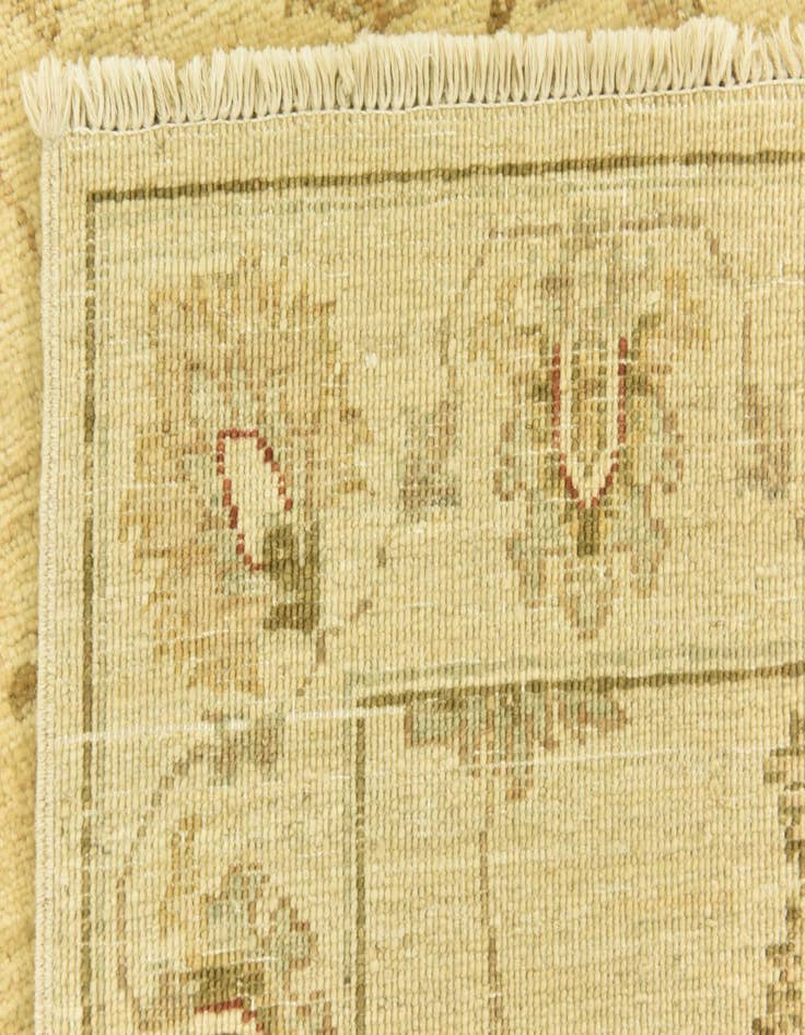 Detail image of  2' 6 x 11' 4  Hand Knotted Peshawar Ziegler Runner Rug