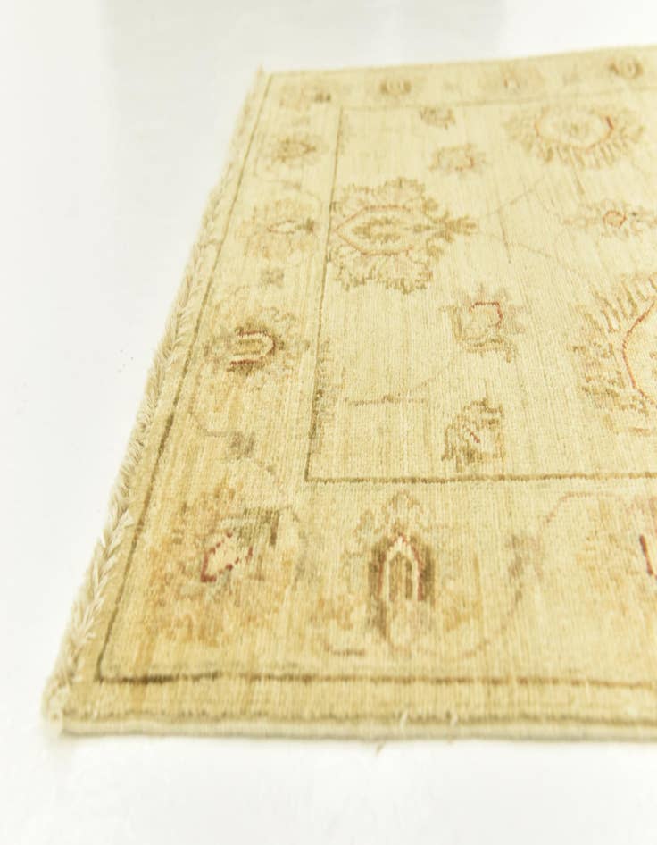 Detail image of  2' 6 x 11' 4  Hand Knotted Peshawar Ziegler Runner Rug