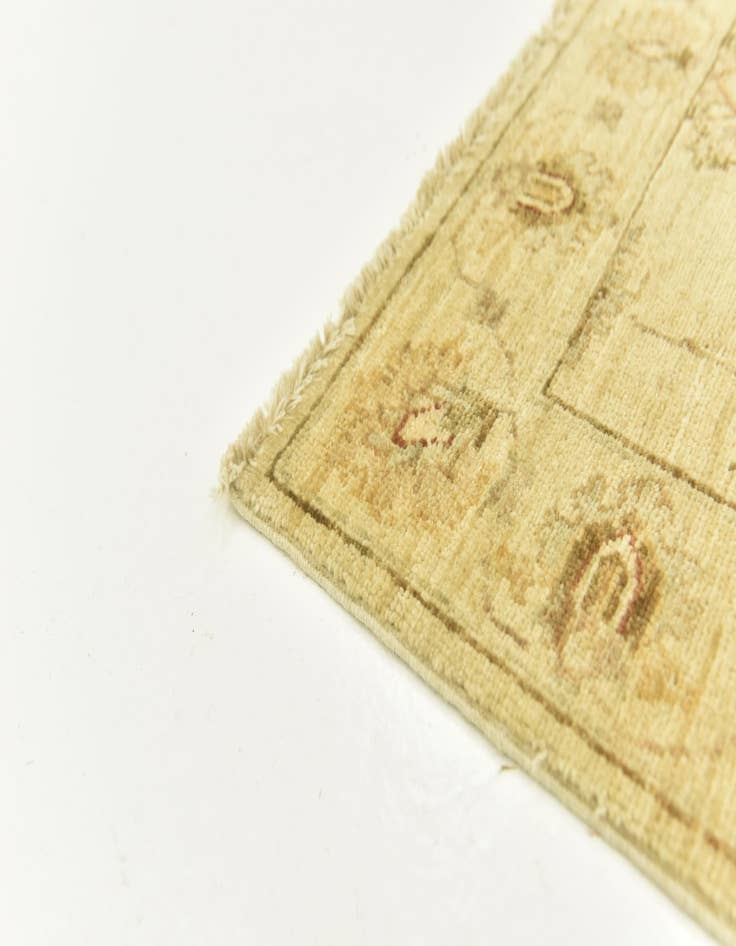 Detail image of  2' 6 x 11' 4  Hand Knotted Peshawar Ziegler Runner Rug