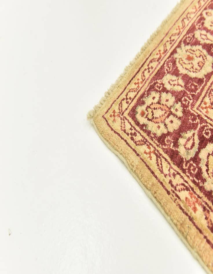 Detail image of  2' 10 x 17' 4  Hand Knotted Peshawar Ziegler Runner Rug