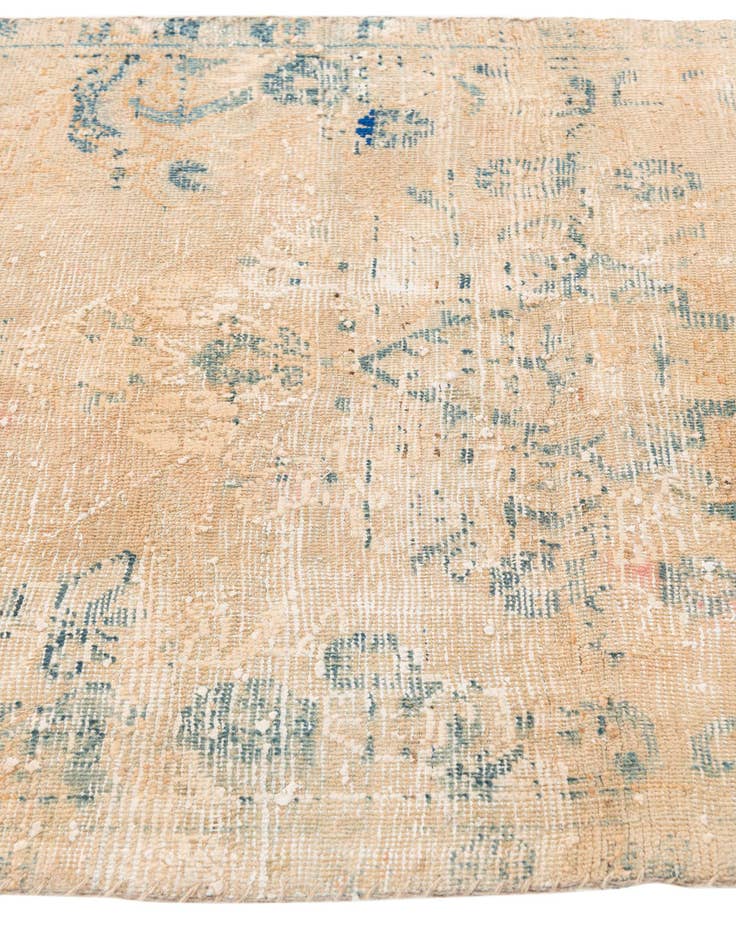 Detail image of  3' x 6' 8  Hand Knotted Ultra Vintage Persian Wool Runner Rug