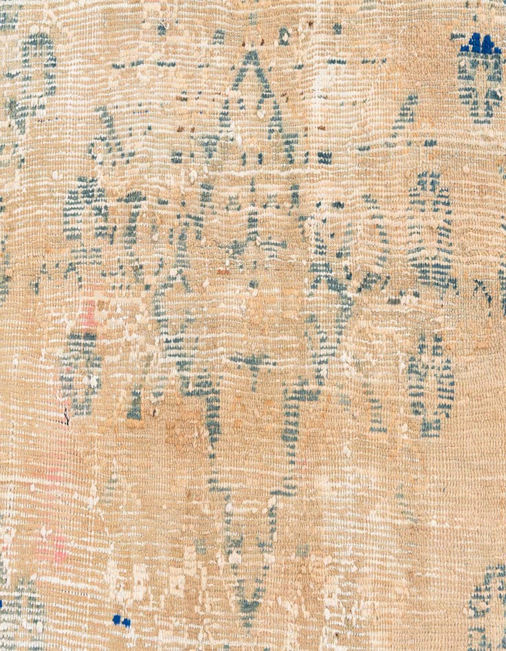 Detail image of  3' x 6' 8  Hand Knotted Ultra Vintage Persian Wool Runner Rug