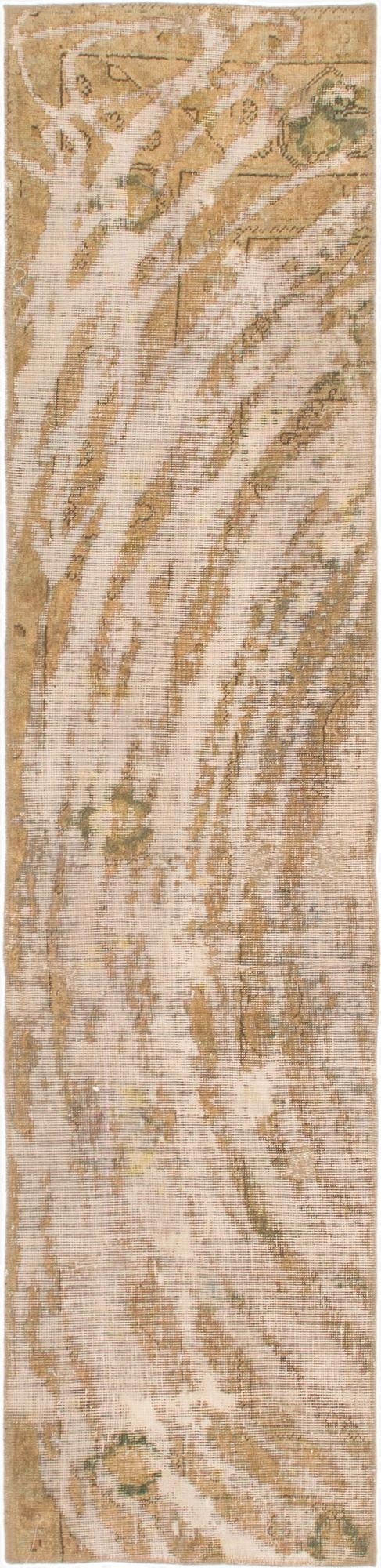  2' 2 x 8' 7  Hand Knotted Ultra Vintage Persian Wool Runner Rug