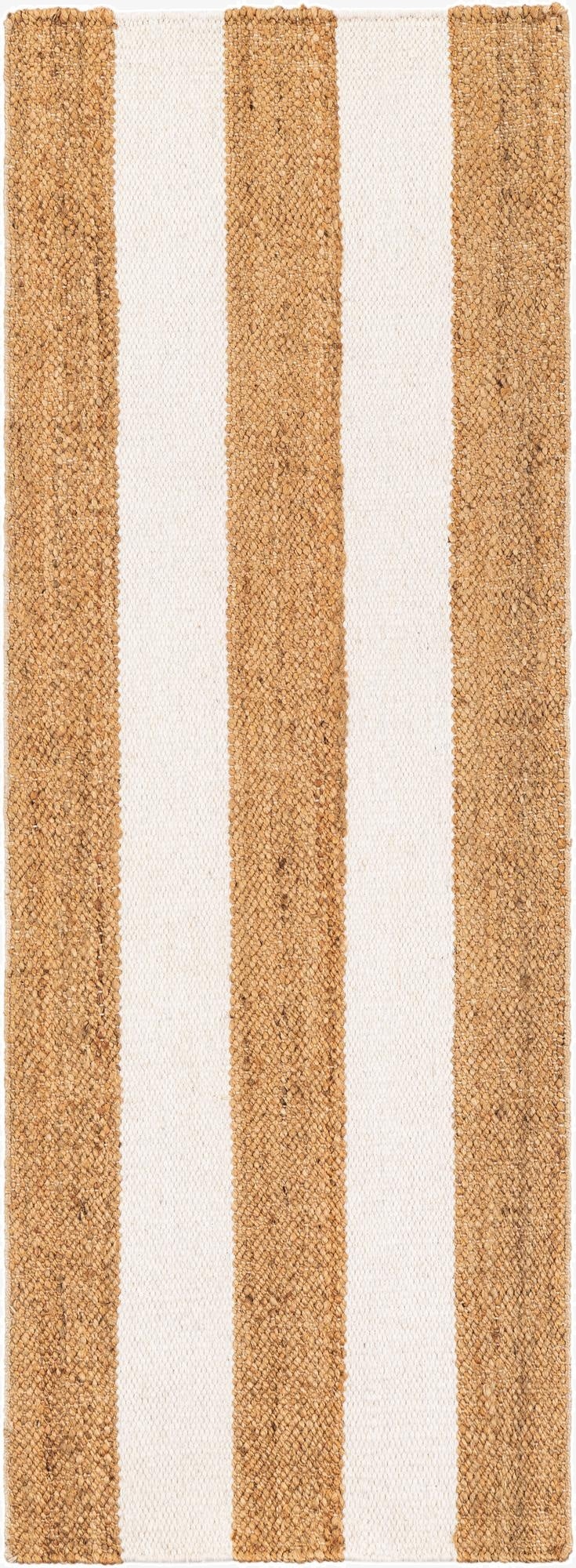  2' x 6' 1  Hand Woven Jill Zarin Hamptons Runner Rug