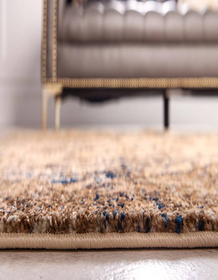 Detail image of  4' 5 x 4' 5 Charlestown Square Rug