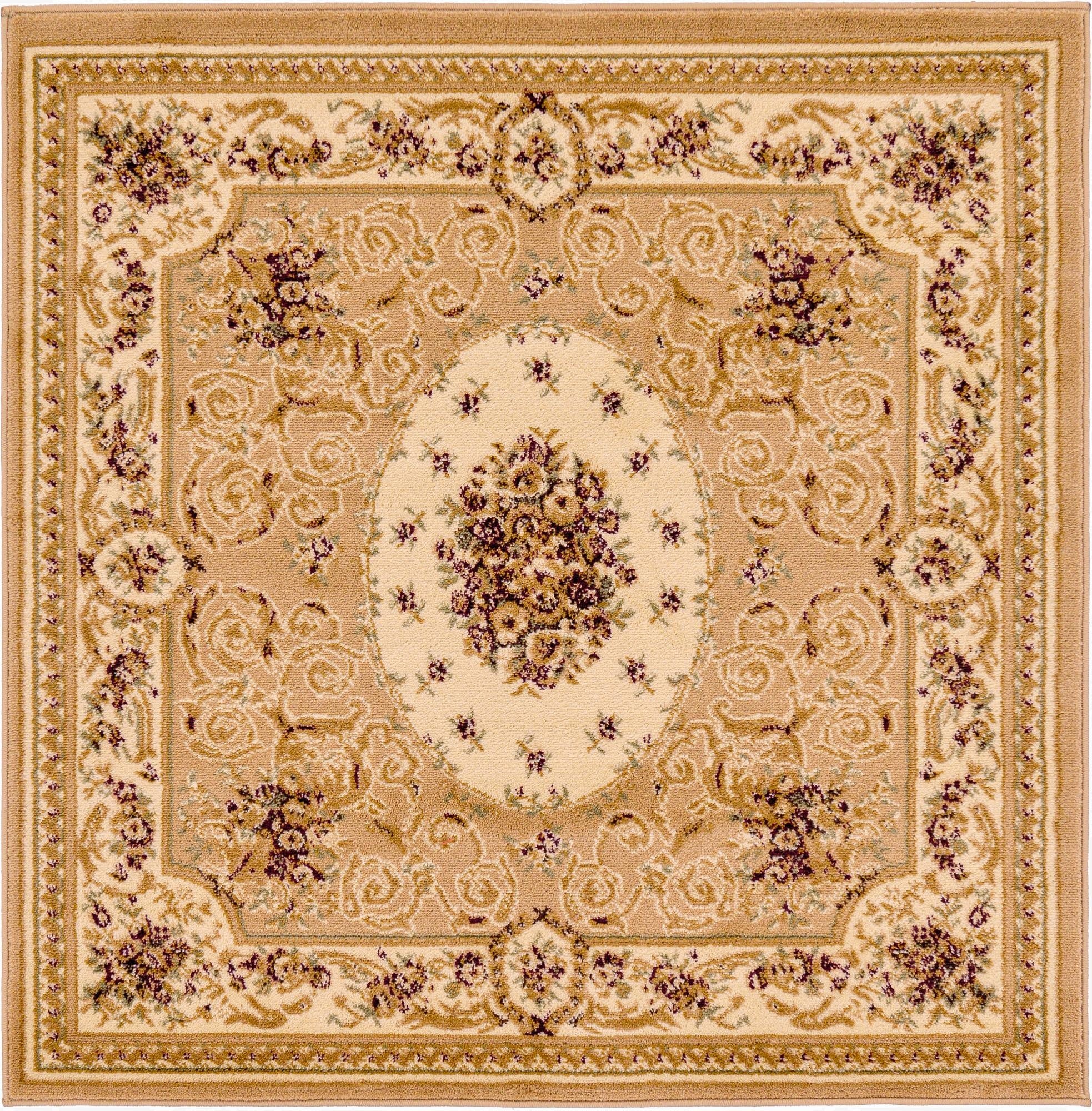  4' x 4' Chateau Square Rug