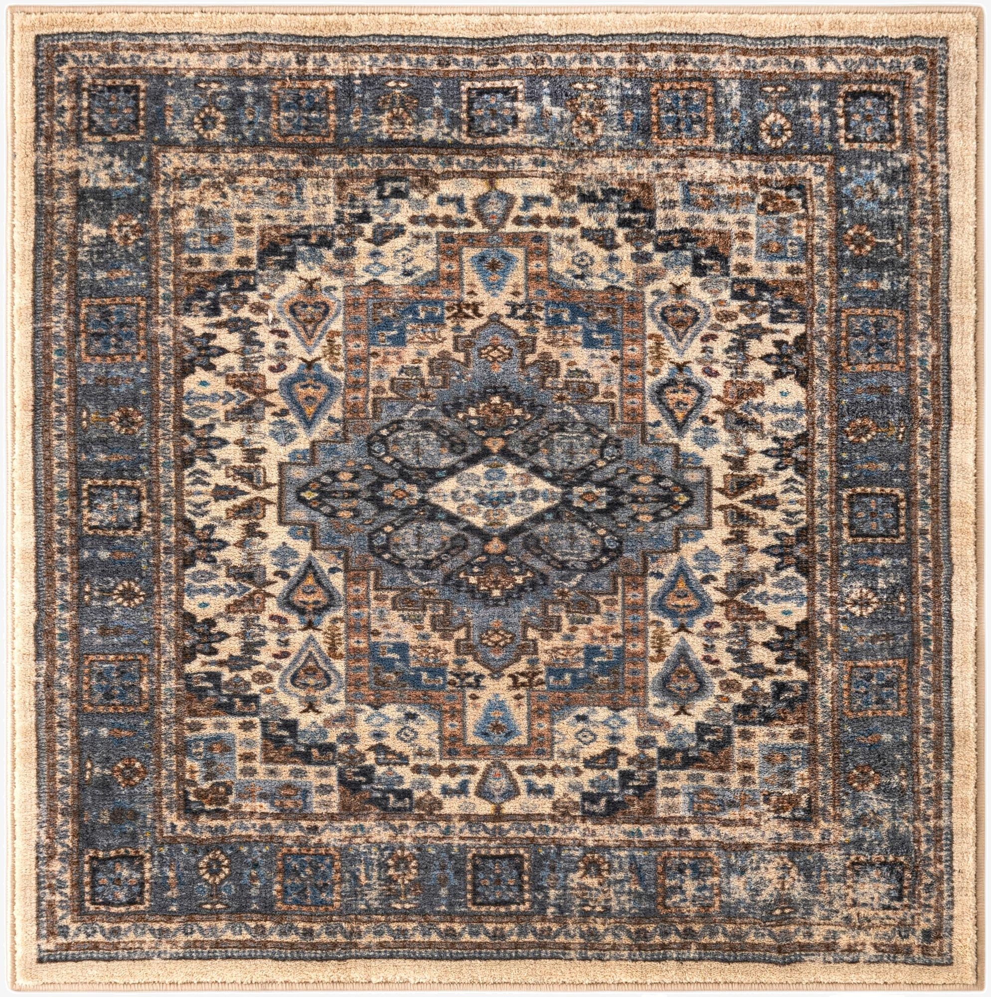  3' 3 x 3' 3 Medina Square Rug